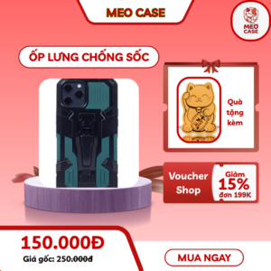 Ốp Lưng Chống Sốc Quân Đội Có Chân Chống Cho iPhone