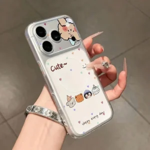 Ốp Lưng iPhone Nhám Mờ Cute Bear