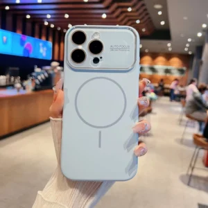 Ốp Lưng iPhone Từ Tính Mặt Kính Camera Sang Trọng Cao Cấp
